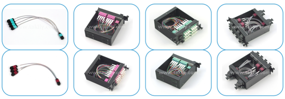 Neu gestaltetes MPO-Patchpanel mit hoher Dichte und Rackmontage | MPO-Kabelkonfektionen | Für Glasfasernetzwerklösungen