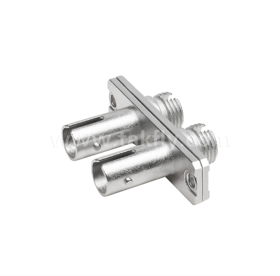 FC-ST Duplex Hybrid Adapter – Metal Housing, Female-Female, for FC to ST Connector Interconnection