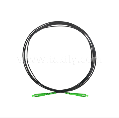 SC/APC zu SC/APC FTTH Indoor Flat Drop Patch Chord - Einfach, vorab beendet, Vibrationsschutz für eine schnelle Einführung im Gebäude