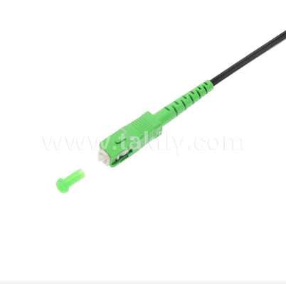 SC/APC zu SC/APC FTTH Indoor Flat Drop Patch Chord - Einfach, vorab beendet, Vibrationsschutz für eine schnelle Einführung im Gebäude