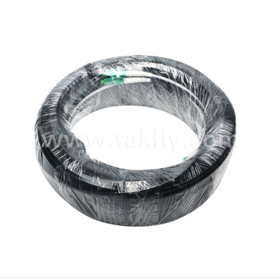 LC/APC Flat Drop Patch Cord - 2 Cor Duplex, vorverbundene, antivibrative, für den schnellen Einsatz von FTTH im Innenraum eingerichtet.