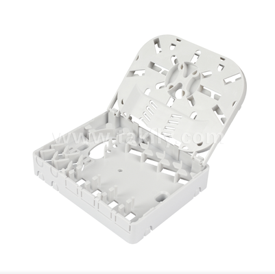 TKS-1806-04C-4-Port-Glasfaser-Abschlusseinheit - Aufputzmontage, SC/LC-kompatibel, Modulares Design für Arbeitsbereich-Subsysteme.