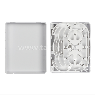 TKS-1806-04C-4-Port-Glasfaser-Abschlusseinheit - Aufputzmontage, SC/LC-kompatibel, Modulares Design für Arbeitsbereich-Subsysteme.