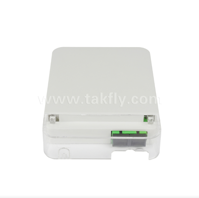TKS-1806-02W FTTH Glasfaser-Wanddose – Kompakte Indoor-Abschlussbox für den Kundenstandort