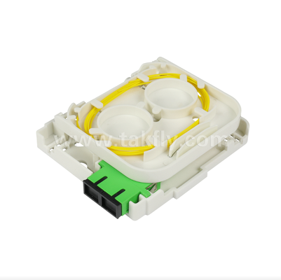 TKS-1806-02W FTTH Glasfaser-Wanddose – Kompakte Indoor-Abschlussbox für den Kundenstandort