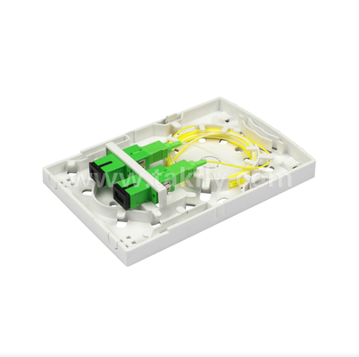TKS-1806-02F Glasfaser-Wanddose – Übergabepunkt von der Zuführungsleitung zur Abzweigleitung für FTTx-Netze