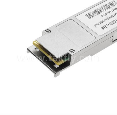 TKQS28-100G-LR4 100Gbps QSFP28-Optischer Transceiver mit 10 km, 4 LAN-WDM-Kanälen (1295.56-1309.14nm), EML-Laser, PIN-Empfänger, 100GBASE-LR4-kompatibel