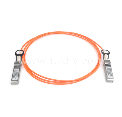 10G SFP+ Active Optical Cable (AOC) – 300m auf OM3, 850nm VCSEL, geringer Stromverbrauch <0,35W/Ende, SFP+ zu SFP+ Kurzstrecken-Interconnect