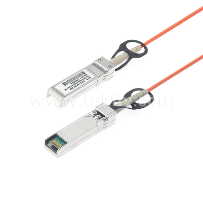 10G SFP+ Active Optical Cable (AOC) – 300m auf OM3, 850nm VCSEL, geringer Stromverbrauch <0,35W/Ende, SFP+ zu SFP+ Kurzstrecken-Interconnect