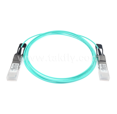 100G QSFP28 Aktives Optisches Kabel (AOC) – 4×25G, bis zu 104 Gbit/s, 3-70 m, VCSEL-Array, geringer Stromverbrauch <3,5 W, QSFP28 zu QSFP28