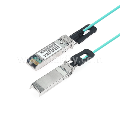 25G SFP28 AOC – Cost-Effective 25G Short-Reach Fiber Interconnect for Rack-to-Rack Connect