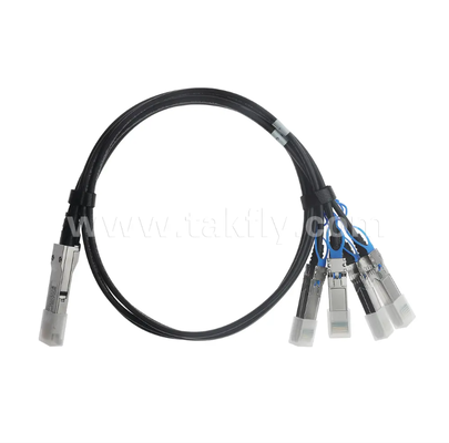 100G QSFP28 to 4x 25G SFP28 Passive DAC Breakout Cable – 100GbE, SFF-8636/8402