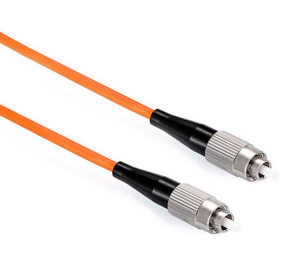 FC zur Simplexbetrieb-orange Multimodefaser Optik-Patchcord FC OM1 62.5/125um 3.0mm