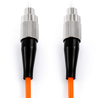 FC zur Simplexbetrieb-orange Multimodefaser Optik-Patchcord FC OM1 62.5/125um 3.0mm