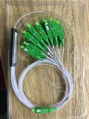 Grün-Verbindungsstück-niedriger Einfügungsdämpfung 0.9mm Mini Tube Sc-1x16 PLC-Teiler