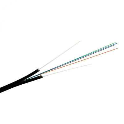 Des Kern-Einmodenfaser-optischen Kabels FTTH GJYX F CH G657A1 4 Transceiverkabel im Freien