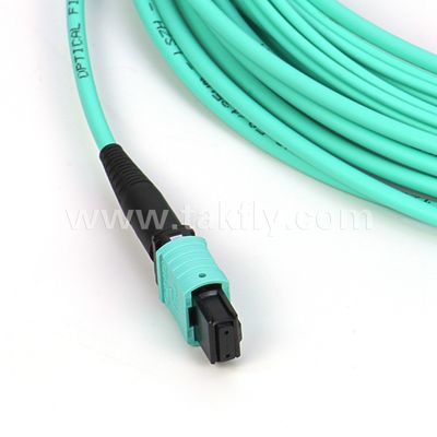 Multimode-Faseroptikkabel 12/24-Kerne Mpo Mtp Om3 für die Anwendung in Rechenzentren