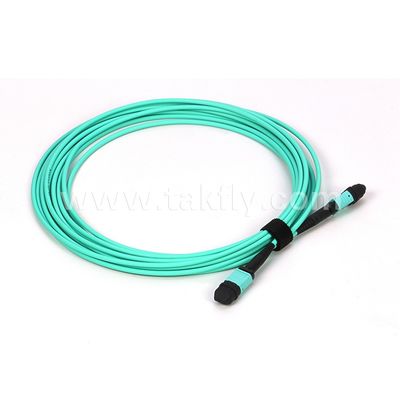 Multimode-Faseroptikkabel 12/24-Kerne Mpo Mtp Om3 für die Anwendung in Rechenzentren