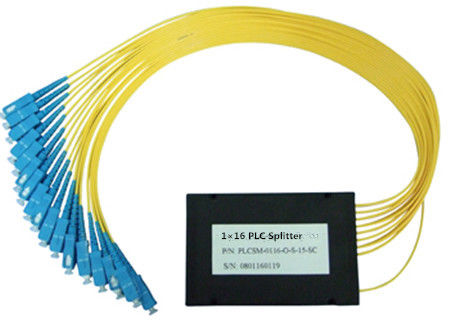 Faser Optik-ABS 1x16 Kasten PLC-Teiler SC/UPC Meter LSZH 2.0mm Inspektion G657A1 1