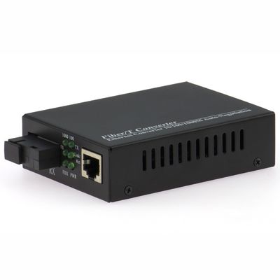 10M/100M/1000M SC Dual Single Fiber Optikmedien-Konverter für Ethernet-Netzwerk
