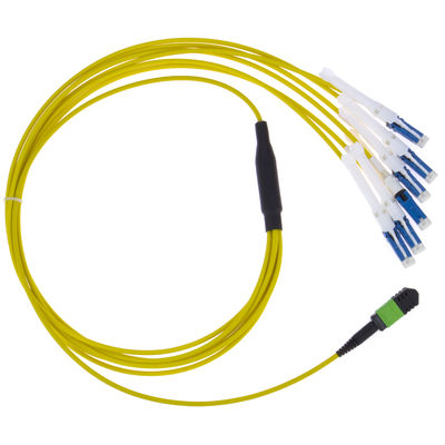 Faser Optik-MTP CS MPO lockern heraus Kabel Inspektion 8F 12F 24F LSZH auf