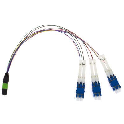 Faser Optik-CS MPO MTP Ausbruch-Kabel mit hoher Dichte Singlemode