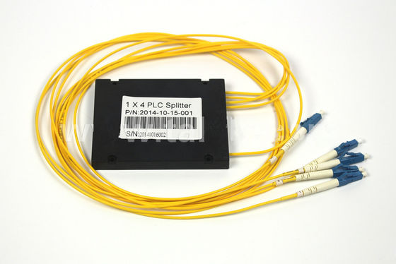 ABS 1 x 4 Inspektions-Faser LC-UPC Optik-LWL - Kabel PLC-Teiler-G657A1 2.0mm LSZH