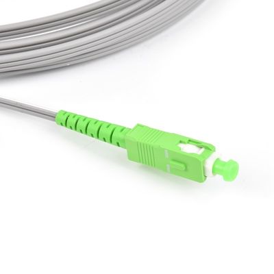 Lamelle-Kabel-Verbindungskabel Sc APC zu Sc APC flachem Faser-Optik des Verbindungskabel-Monomode--FTTH