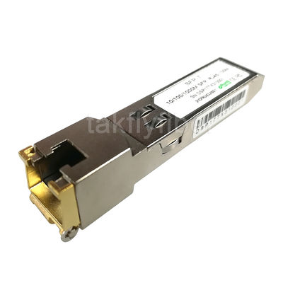 10/100/1000M SFP Ethernet-Transceiver-Modul des Kupfer-RJ45 CAT5E CAT6 100m Gigabit-10GBASE-T