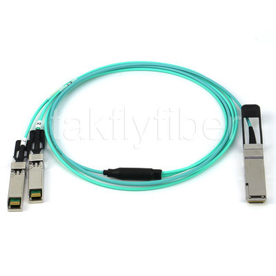 40G QSFP+ zu 2*10G SFP+ AOC Kabel