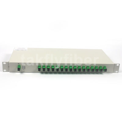 FTTH-Gestell-Berg-Faser Optik-Teiler Sc APC PLC-1x32 Verbindungsstück