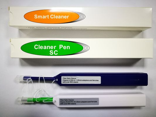 1.25mm 2.5mm SC/FC/ST/E2000/LC/MU Faser-Optikreiniger Pen For Fiber Adapter Ferrule