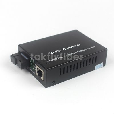 Verdrahtungshandbuch-Sc Bidi 40KM 10/100/1000M Fiber Optic Media Konverter Inspektions-1310nm 1550nm