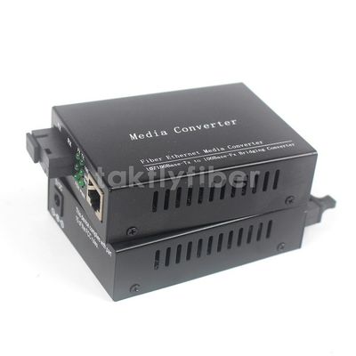 10KM bis 120KM 10/100M SC Single Fiber Media Konverter für Ethernet-Netzwerk