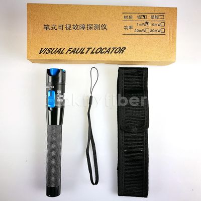1mW VFL Sichtfaser-Optikwerkzeug-Kit Tester Pen Type Red-Lichtquelle des störungs-Verzeichnis-FTTH