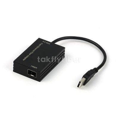Adapter 1490nm USB 2,0 SFPs 100M Fast Ethernet Media für den Desktop