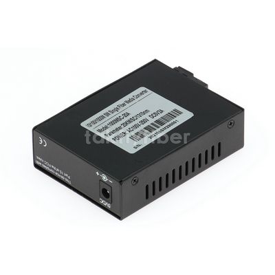 Ethernet-Faser-Medien-Konverter-Monomode- 1000Mbps RJ45 80km