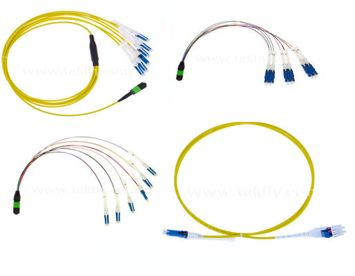 LSZH 3.0mm MPO CS Kerne des Faser-Optikverbindungskabel-512 für Netze