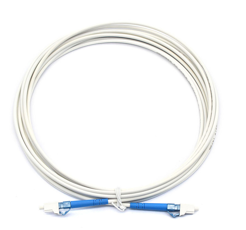 angepasste Farbfaserkabel-Patchcord mit Multimode-Modus-Typ und weißem Kabel