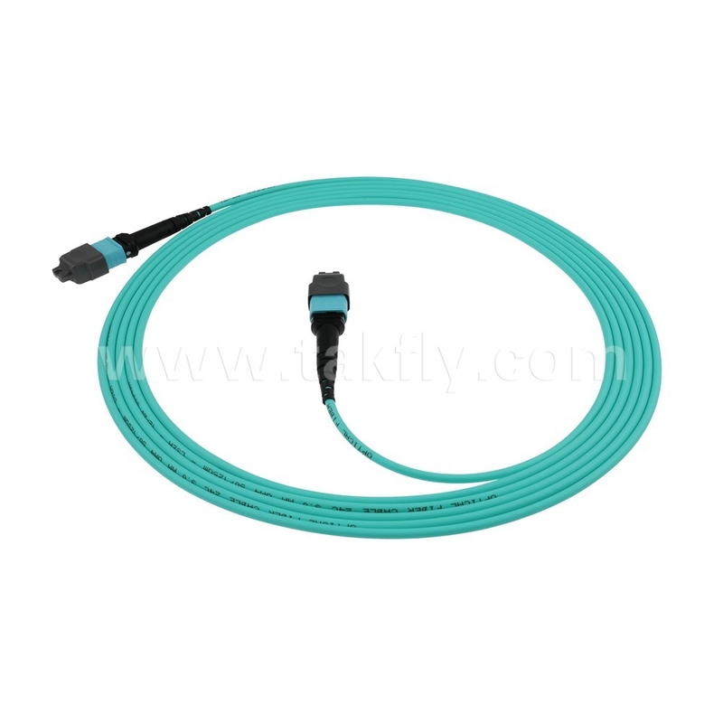 16 Kern SM MM MPO MTP Glasfaser Jumper Kabel für Rechenzentrum FTTX Anpassbar
