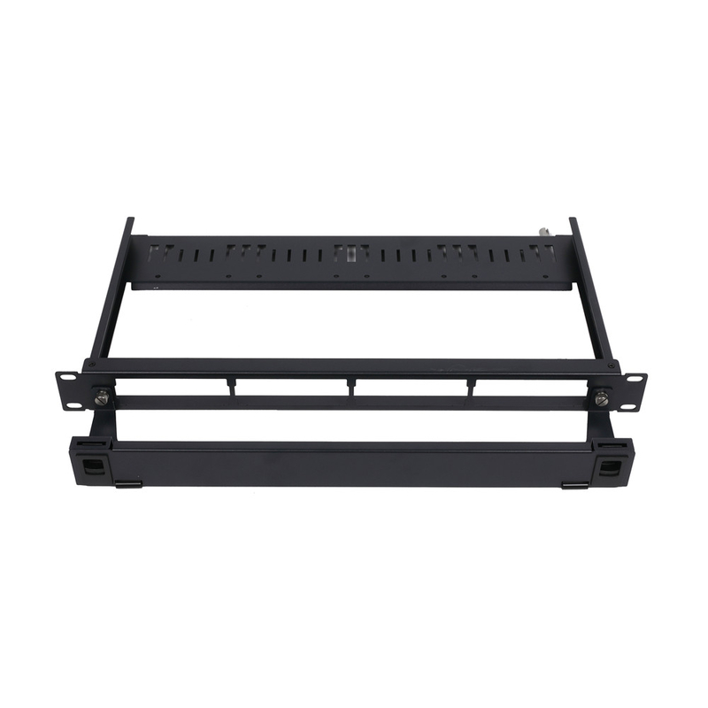 1U Rack Mount MPO-LC Kassettenadapter-Panel mit 96F Faserzahl Größe 430*338.5*43.6mm