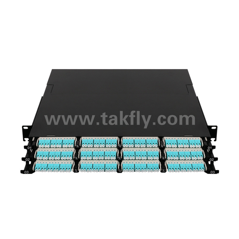 MTP-Patch-Panel 144 Kerne Superhohe Dichte für Rechenzentrum FTTX