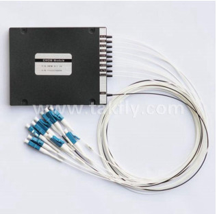 1%TAP 8+1CH CWDM Mux Demux ABS Box 2,0 mm 3,0 mm LC APC Stecker