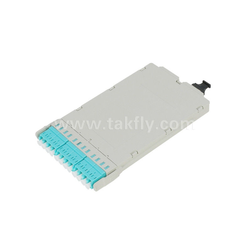 MPO/MTP-Kassettenmodul mit vorgefertigter MPO/MTP-LC 12C-Glasfaser für das Rechenzentrum FTTX
