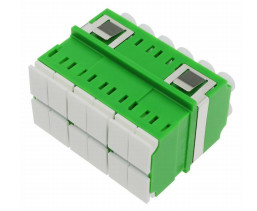 12 Anschlüsse Hochdichte LC-Adapter Einzelmodus und Multimodus für das Netzwerk