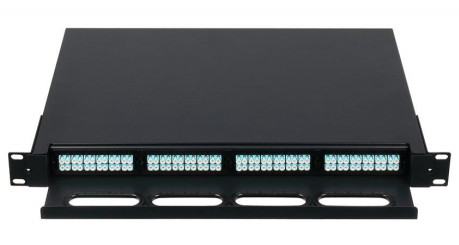 TK-HRS-1096B Höhe 1U MTP MPO-Kassetten-Patch-Panel für Rechenzentrum