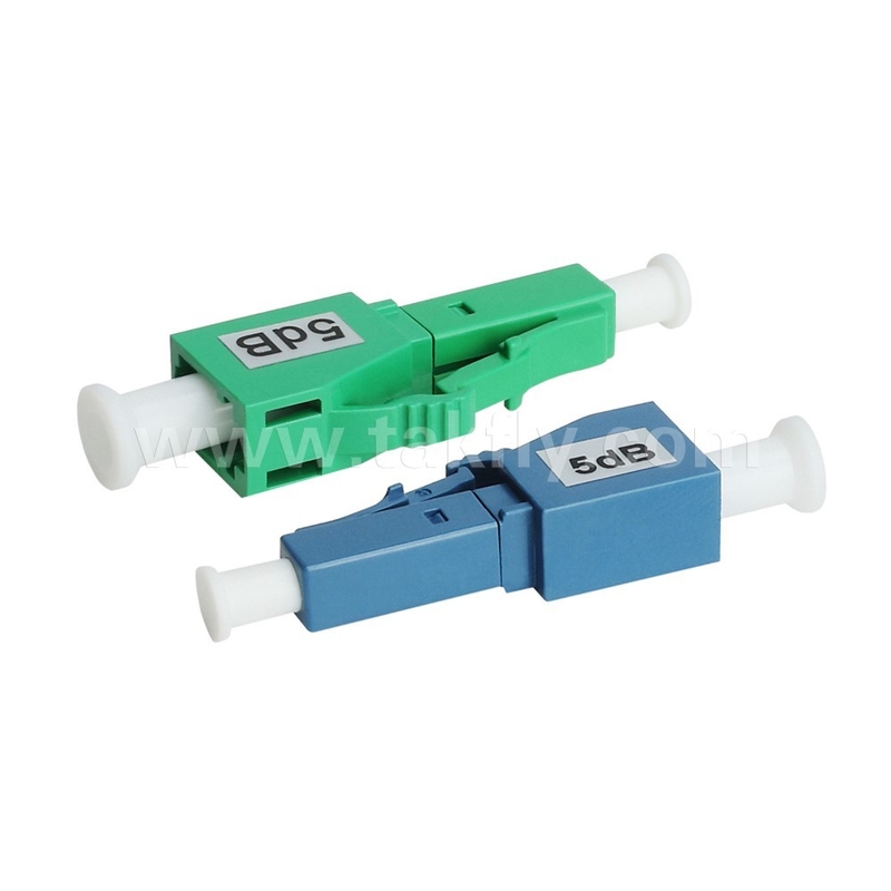 OEM Glasfaserabdämpfer festes LC SM/MM UPC/APC Männlich/Fraulich für Rechenzentrum FTTX