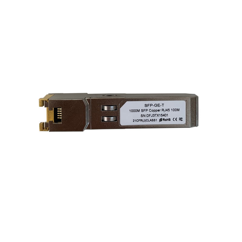 1000BASE-T SFP Kupfer 100m RJ-45 CISCO JUNIPER HUAWEI Kompatibles SFP-optisches Transceivermodul