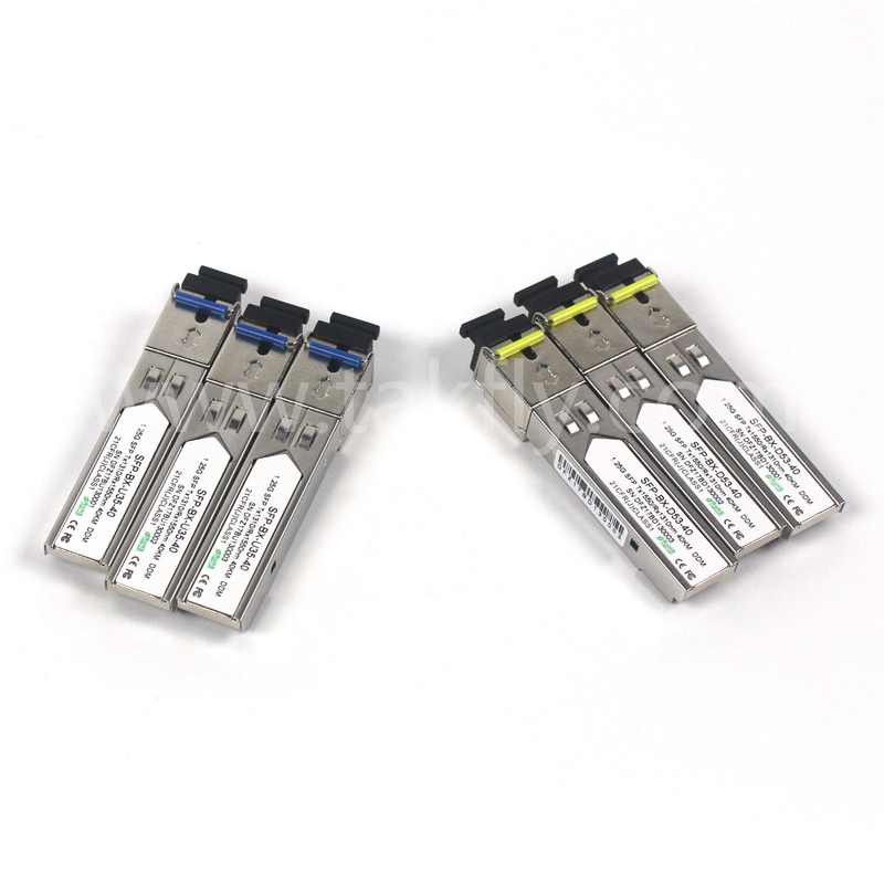 1.25G SFP BIDI Optical Transceiver Module Tx1310/Rx1550nm 40KM SMF DDM LC CISCO JUNIPER HUAWEI Kompatibel