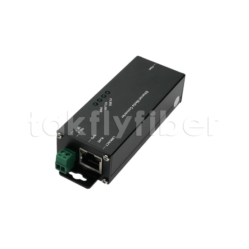10 100 1000M Mini-Type Industrie-Medienwandler Faser Ethernet-Medienwandler